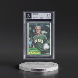 1981 Topps #4 Larry Bird (BGS 8.5 NM-MT+)