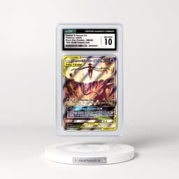 2020 Sun & Moon Promos #SM240 Espeon & Deoxys GX - Full Art Holo TAG TEAM Powers Collection (CGC 10 GEM MINT)