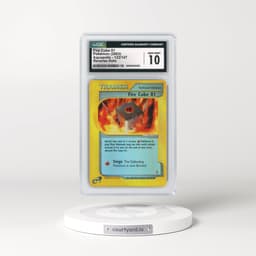 2003 Aquapolis #122/147 Fire Cube 01 - Reverse Holo (CGC 10 GEM MINT)