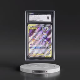 2019 Cosmic Eclipse #216/236 Solgaleo & Lunala GX - Ultra Rare Holo (CGC 9 MINT)