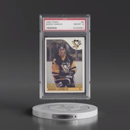 1985 Topps #9 Mario Lemieux (PSA 8 NM-MT)