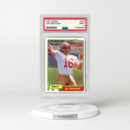 1981 Topps #216 Joe Montana (PSA 9 MINT)