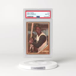 1962 Topps #10 Bob Clemente (PSA 8 NM-MT)