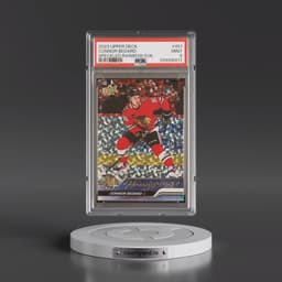 2023 Upper Deck #451 Connor Bedard - Speckled Rainbow Foil (PSA 9 MINT)