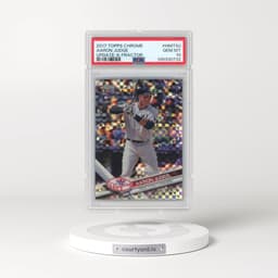 2017 Topps Chrome Update #HMT50 Aaron Judge - X-Fractor (PSA 10 GEM MINT)