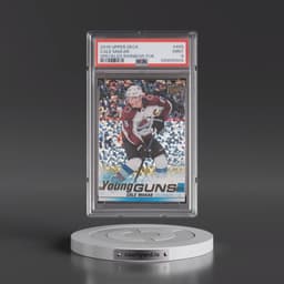 2019 Upper Deck #493 Cale Makar - Speckled Rainbow Foil (PSA 9 MINT)