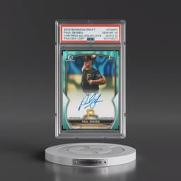 2023 Bowman Draft Chrome Prospect Autograph #CDAPS Paul Skenes - Aqua Lava (PSA 10 GEM MINT)