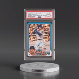 2023 Topps Chrome Rookie Autograph #RAMV Mark Vientos - Blue Refractor (PSA 10 GEM MINT)