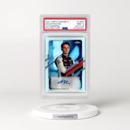 2021 Topps Chrome Formula 1 Autographs #CAOP Oscar Piastri (PSA 9 MINT)