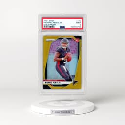2024 Panini Prizm #378 Michael Penix Jr. - Gold Prizm (PSA 9 MINT)