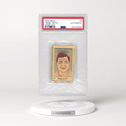 1926 W512 Hand Cut #6 "Babe" Ruth (PSA AUTHENTIC)