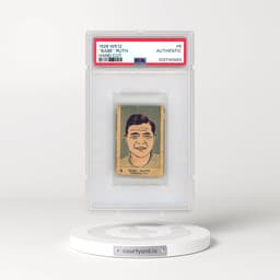 1926 W512 Hand Cut #6 "Babe" Ruth (PSA AUTHENTIC)