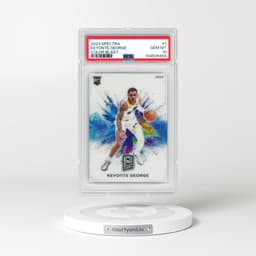 2023 Panini Spectra Color Blast #1 Keyonte George (PSA 10 GEM MINT)
