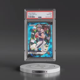 2024 Panini Prizm #400 JJ McCarthy - Blue Ice (PSA 10 GEM MINT)