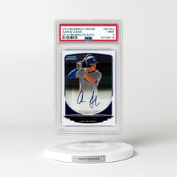 2013 Bowman Chrome Draft Picks & Prospects Autographs #BCAAJ Aaron Judge (PSA 9 MINT)