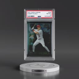 2001 Topps Chrome #596 Albert Pujols (PSA 8 NM-MT)