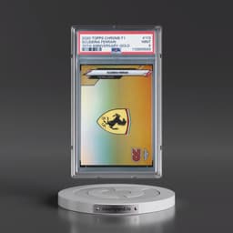 2020 Topps Chrome Formula 1 #113 Scuderia Ferrari - 70th Anniversary-Gold (PSA 9 MINT)
