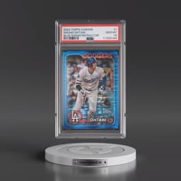 2024 Topps Chrome #1 Shohei Ohtani - Blue Sonar Refractor (PSA 10 GEM MINT)