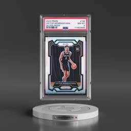 2023 Panini Prizm #136 Victor Wembanyama - Silver Prizm (PSA 8 NM-MT)