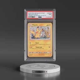 2019 Pokémon Sun & Moon Black Star Promos #SM162 Pikachu - Holo Team Up Single Pack Blisters (PSA 9 MINT)