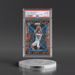 2020 Panini Prizm #292 Cole Anthony - Choice Prizm-Tiger Stripe (PSA 10 GEM MINT)