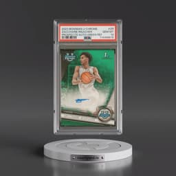 2023 Bowman University Chrome Bowman Chrome Prospects Autographs #ZR Zaccharie Risacher - Green Refractor (PSA 10 GEM MINT)