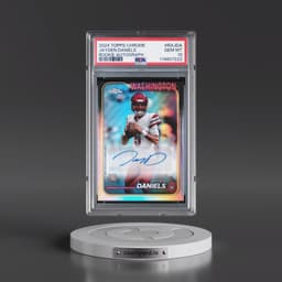 2024 Topps Chrome Rookie Autographs Variations #RAJDA Jayden Daniels (PSA 10 GEM MINT)