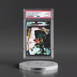 2020 Topps Chrome Formula 1 Sapphire Edition #150 Lewis Hamilton - Aqua (PSA 10 GEM MINT)