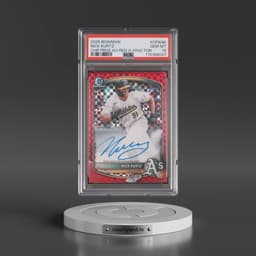 2025 Bowman Chrome Prospect Autographs #CPANK Nick Kurtz - Red X-Fractor (PSA 10 GEM MINT)