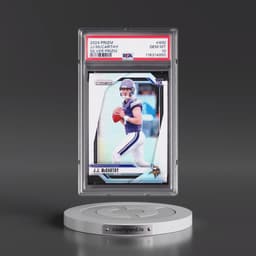 2024 Panini Prizm #400 JJ McCarthy - Silver Prizm (PSA 10 GEM MINT)