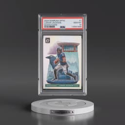 2024 Panini Donruss Optic Downtown! #1 Lamar Jackson (PSA 10 GEM MINT)