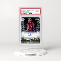2023-24 Topps Stadium Club Chrome UEFA Club Competitions Beam Team Autographs #BTALY Lamine Yamal (PSA 10 GEM MINT)