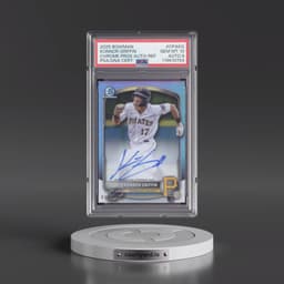 2025 Bowman Chrome Prospect Autographs #CPAKG Konnor Griffin - Refractor (PSA 10 GEM MINT)