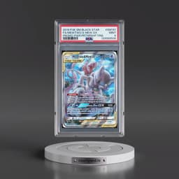 2019 Pokémon SM Black Star Promo #SM191 Mewtwo & Mew GX - Holo Full Art Power Partnership Tins (PSA 9 MINT)