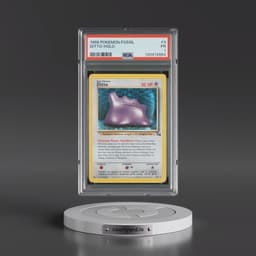 1999 Pokémon Fossil #3 Ditto - Holo (PSA 1 PR)