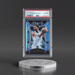 2023 Panini Select #311 Victor Wembanyama - Blue Prizm (PSA 10 GEM MINT)