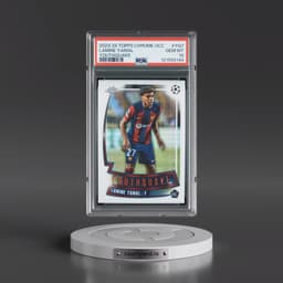 2023-24 Topps Chrome UEFA Club Competitions Youthquake #YQ7 Lamine Yamal (PSA 10 GEM MINT)
