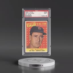 1958 Topps #485 Ted Williams - All Star (PSA 7 NM)
