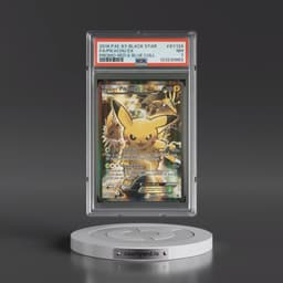 2016 Pokémon XY Black Star Promo #XY124 Pikachu EX - Holo Full Art Red & Blue Collection (PSA 7 NM)