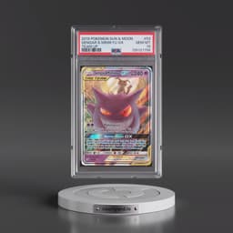 2019 Pokémon Sun & Moon Team Up #53 Gengar & Mimikyu GX - Holo (PSA 10 GEM MINT)