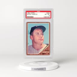 1962 Topps #200 Mickey Mantle (PSA 6 EX-MT)
