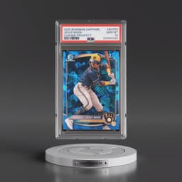 2025 Bowman Sapphire Edition Chrome Prospects #BCP50 Jesus Made (PSA 10 GEM MINT)