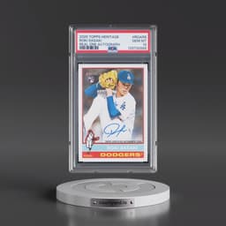 2025 Topps Heritage Real One Autographs #ROARS Roki Sasaki (PSA 10 GEM MINT)