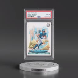 2024 Panini Donruss Downtown! #18 Malik Nabers (PSA 8 NM-MT)