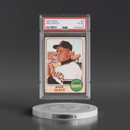 1968 Topps #50 Willie Mays (PSA 6 EX-MT)