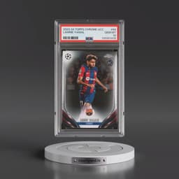 2023-24 Topps Chrome UEFA Club Competitions #64 Lamine Yamal (PSA 10 GEM MINT)