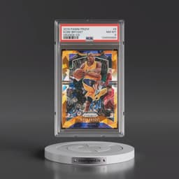 2019 Panini Prizm #8 Kobe Bryant - Orange Ice (PSA 8 NM-MT)