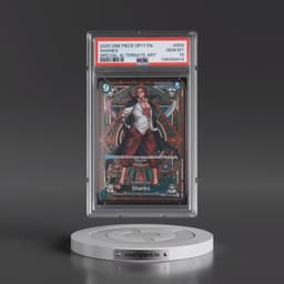 2025 One Piece OP11-A Fist of Divine Speed #004 Shanks - Special Alternate Art (PSA 10 GEM MINT)