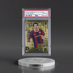 2024-25 Panini Adrenalyn XL Laliga Balon de Oro Dynasty Edicion Unica Lionel Messi - 2010-2011 (PSA 10 GEM MINT)