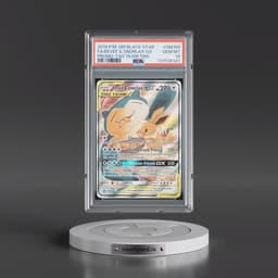 2019 Pokémon SM Black Star Promo #SM169 Eevee & Snorlax GX - Holo Full Art Tag Team Tins (PSA 10 GEM MINT)